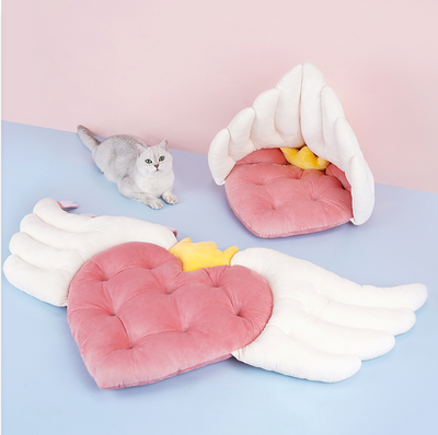 Cama Nido para Gatos Alas de Ángel - Cálida y Versátil para Todas las Estaciones - Image 5