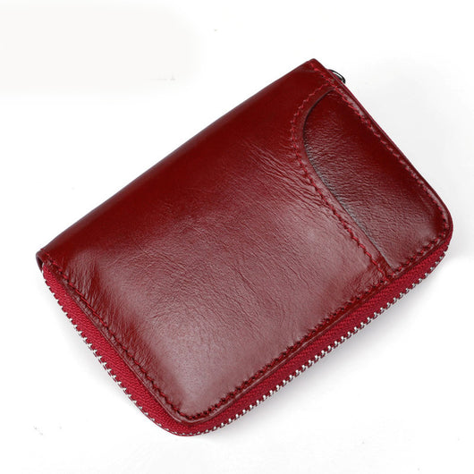 Billetera Compacta de Cuero Genuino con Protección RFID y Múltiples Compartimentos - Image 5