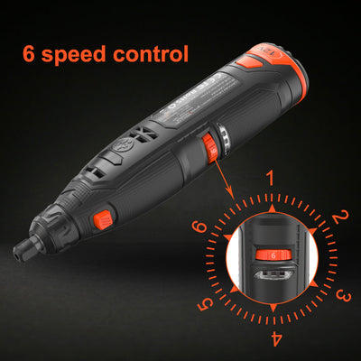 Minigrabadora Eléctrica Inalámbrica con Batería Recargable - Kit Completo para Grabado y Carpintería - Image 17