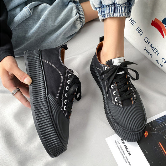Zapatos Plataforma Versátiles Estilo Hong Kong - Image 15