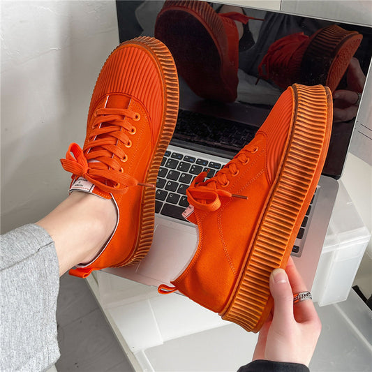 Zapatos Plataforma Versátiles Estilo Hong Kong