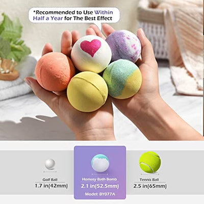 Set de 14 Bombas de Baño Aromáticas - Caja Regalo con Aromas Variados - Image 3