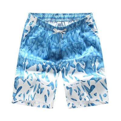 Pantalones Cortos de Playa Sueltos con Estampado - Talla Grande Europeo Americano - Image 6
