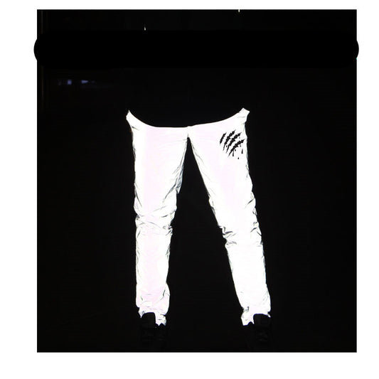 Pantalones Deportivos Reflectantes 3M Daxianyilian - Ajuste Slim Tallas Grandes - Image 2