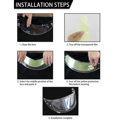 Película Antivaho para Casco de Motocicleta - Protección 60 Meses - Image 10