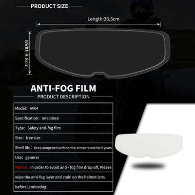Película Antivaho para Casco de Motocicleta - Protección 60 Meses - Image 14