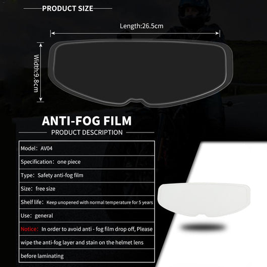 Película Antivaho para Casco de Motocicleta - Protección 60 Meses - Image 14