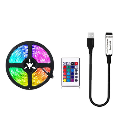 Tira LED RGB 5050 con Control Remoto para TV - Luz Ambiental IP65 Decorativa - Image 7