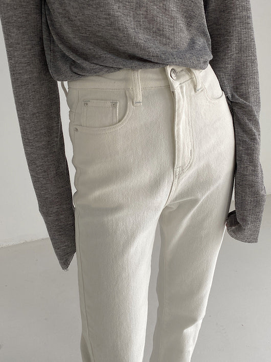 Pantalones Niña Cintura Alta Corte Recto Holgado - Image 12