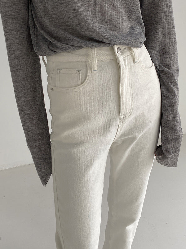 Pantalones Niña Cintura Alta Corte Recto Holgado - Image 6