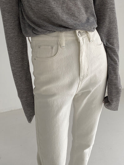 Pantalones Niña Cintura Alta Corte Recto Holgado - Image 6
