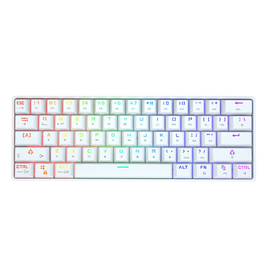Teclado Mecánico Inalámbrico con Keycaps PBT Coloridos - Image 14