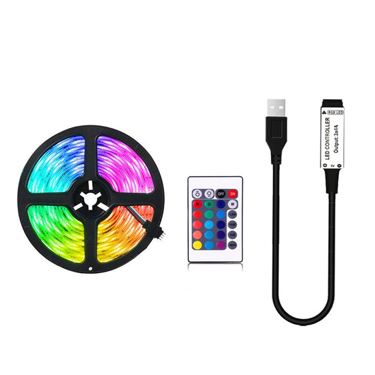 Tira LED RGB 5050 con Control Remoto para TV - Luz Ambiental IP65 Decorativa - Image 5