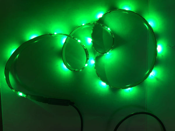 Tira LED RGB 5050 con Control Remoto para TV - Luz Ambiental IP65 Decorativa
