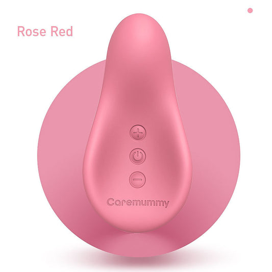 Masajeador de Senos de Silicona Líquida para Lactancia Posparto con Vibración USB