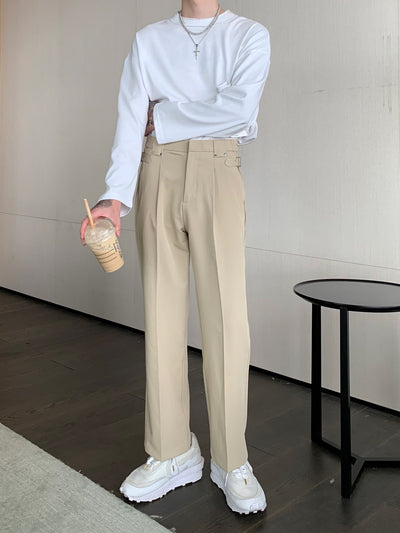 Pantalones Formales Casuales Rectos para Hombre - Image 5