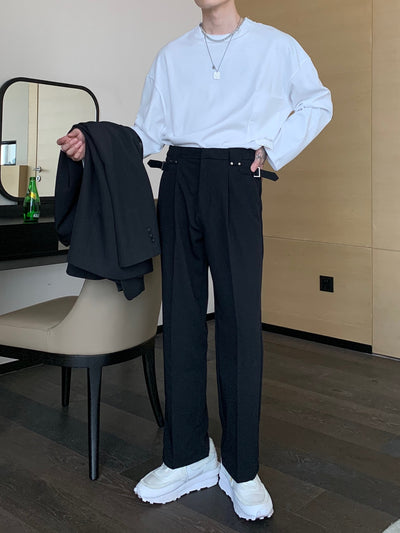 Pantalones Formales Casuales Rectos para Hombre - Image 6