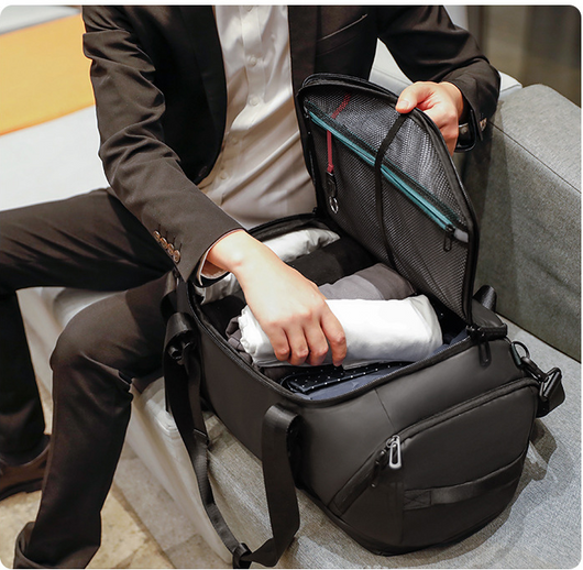 Mochila de Viaje Oxford para Hombre - Resistente y Versátil - Image 9