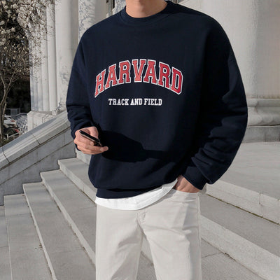 Sudadera Béisbol con Estampado de Letras - Cuello Redondo - Image 9