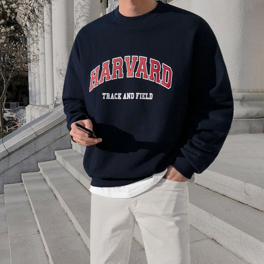 Sudadera Béisbol con Estampado de Letras - Cuello Redondo - Image 9