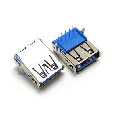 Conector USB 3.0 Hembra 90 Grados con Carcasa de Cobre - Image 6