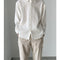 Men's Lightweight Long Sleeve Shirt - Loose Fit Spring Summer