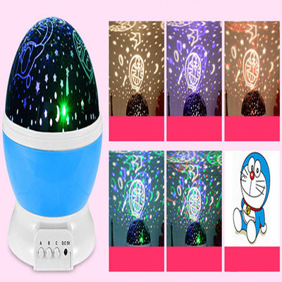 Proyector de Estrellas LED Giratorio - Lámpara de Noche USB Galaxia - Image 6
