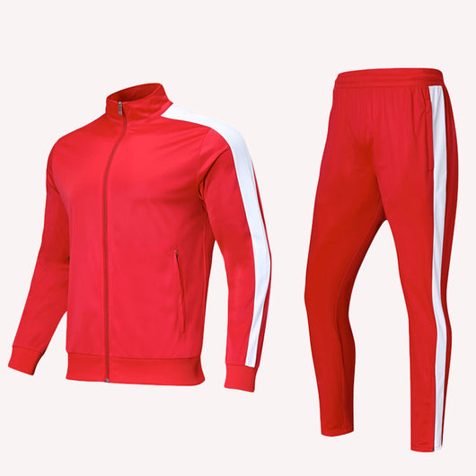Conjunto Deportivo de Terciopelo con Chamarra Larga - Sudadera de Entrenamiento Matutino - Image 3