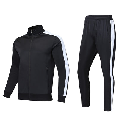 Conjunto Deportivo de Terciopelo con Chamarra Larga - Sudadera de Entrenamiento Matutino - Image 5