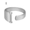 European And American A-Z Letter Ring Dorado Metal Adjustable Open Ring Initials Name Letter Female Factory Direct Sales Plateado I