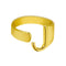 European And American A-Z Letter Ring Dorado Metal Adjustable Open Ring Initials Name Letter Female Factory Direct Sales Golden J