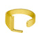 European And American A-Z Letter Ring Dorado Metal Adjustable Open Ring Initials Name Letter Female Factory Direct Sales Golden L