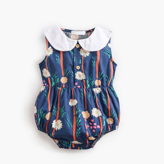 Chaleco Floral sin Mangas con Cuello Solapa - Estampado Bambú y Flores - Image 9