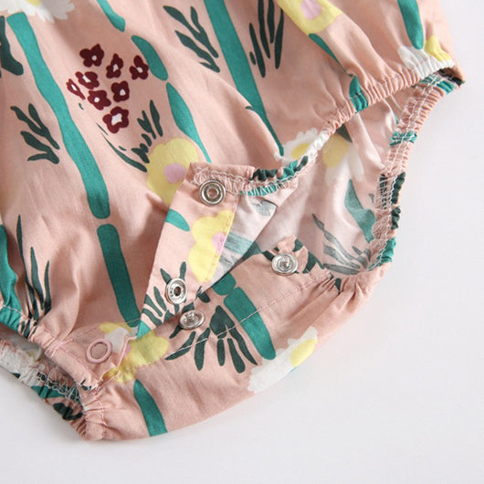 Chaleco Floral sin Mangas con Cuello Solapa - Estampado Bambú y Flores - Image 10