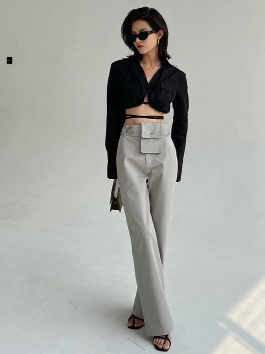 Overoles Talle Alto Diseño Exclusivo para Mujer - Estilo Trendy - Image 4