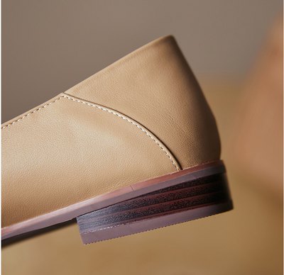 Zapatos Planos con Punta Cuadrada y Hebilla Metálica - Image 18