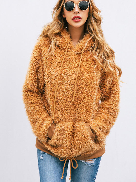 Blusa Deportiva con Capucha y Bolsillos para Otoño e Invierno - Image 9