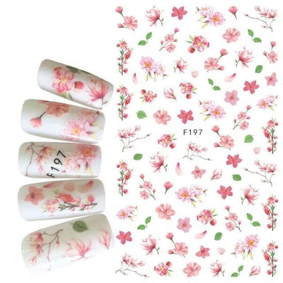 Parches de Uñas con Flores Secas - Adhesivo Fotocurable Premium - Image 7