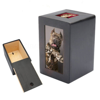 Urna Funeraria de Madera para Mascotas - Caja Conmemorativa Elegante - Image 3