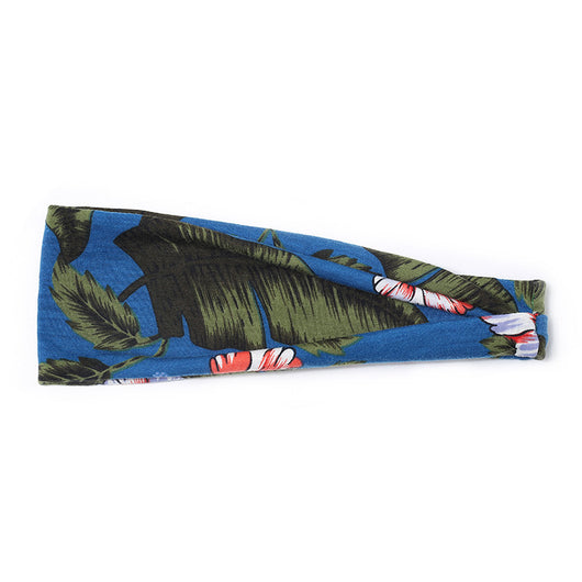 Banda Elástica Deportiva Floral para Yoga y Running - Absorbe Sudor - Image 9