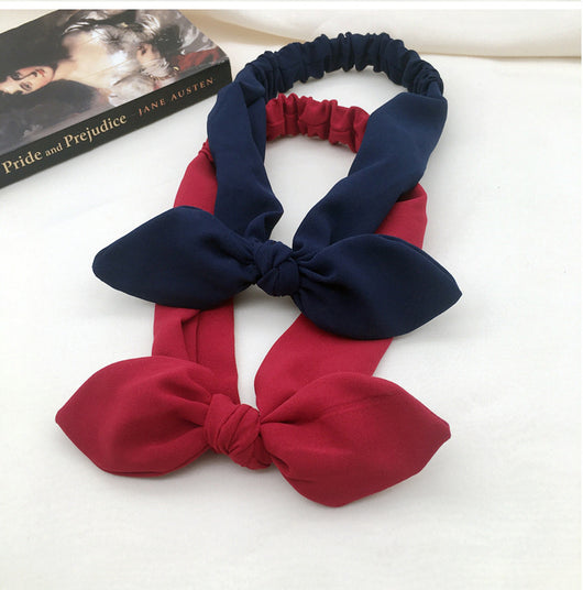 Diadema Elástica con Orejas de Conejo - Accesorio de Moda Versátil - Image 17