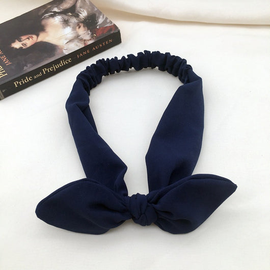 Diadema Elástica con Orejas de Conejo - Accesorio de Moda Versátil - Image 20