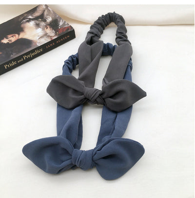 Diadema Elástica con Orejas de Conejo - Accesorio de Moda Versátil - Image 10