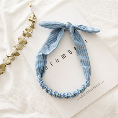 Diadema Elástica con Orejas de Conejo - Accesorio de Moda Versátil - Image 4