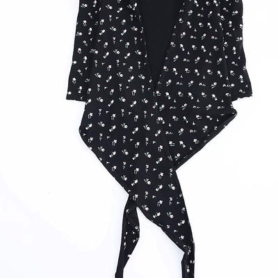 Blusa Envolvente con Estampado Floral y Escote V - Image 11