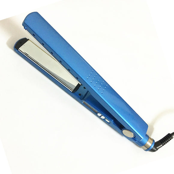 Plancha de Cabello Nano Titanio Azul Ultrafina