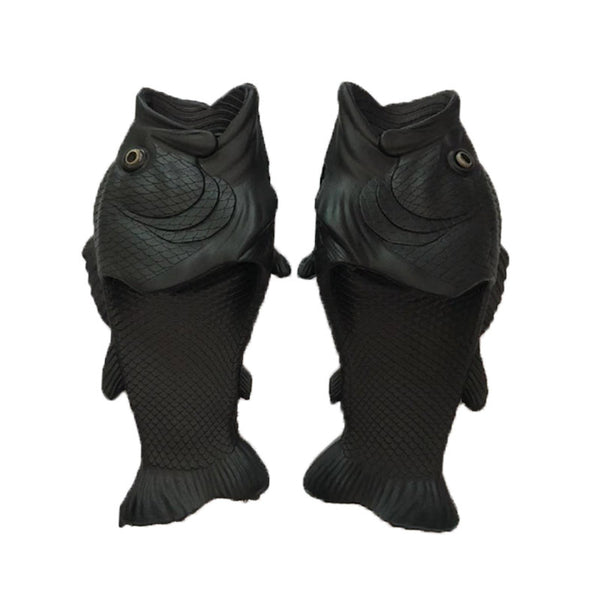 Zapatos Creativos con Diseño de Pez Salado - Estilo Único y Divertido