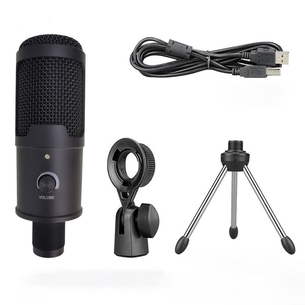Micrófono Alámbrico para Karaoke y Streaming en Vivo