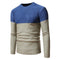 Suéter Pullover Jacquard Cuello Redondo para Hombre