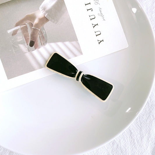 Pasador de Cabello Coreano con Diseño de Lazo - Clip Pato